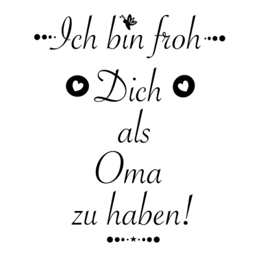 Motiv Oma Aufmerksamkeit