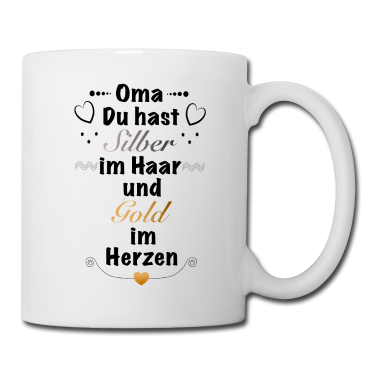 Geburtstagsgeschenk Oma Tasse - Geschenk Oma