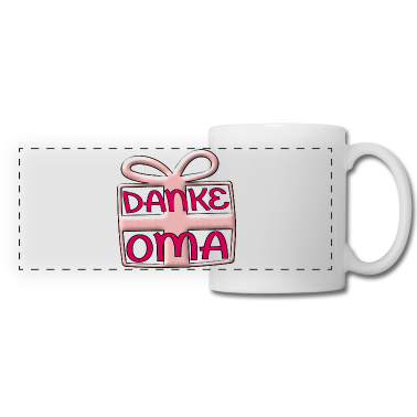 Geburtstagsgeschenk Oma Tasse - DANKE OMA GROßMAMA
