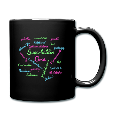 Geburtstagsgeschenk Oma Tasse - Superheldin Oma
