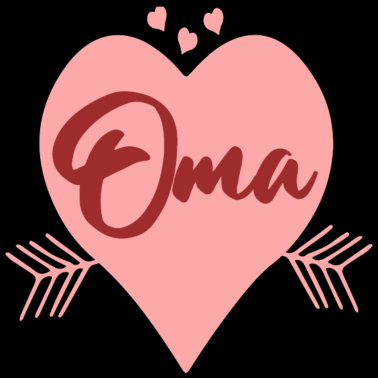 Motiv Oma HERZ DANKESCHÖN