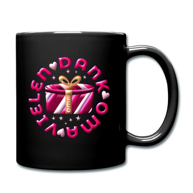 Geburtstagsgeschenk Oma Tasse - Vielen Dank Oma Dankeschön Omi DANKE Großmutter