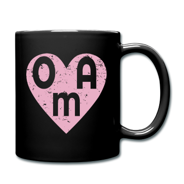 Geburtstagsgeschenk Oma Tasse - OMA OMI GROSSMUTTER MUTTERTAG HERZ LIEBE FRAU