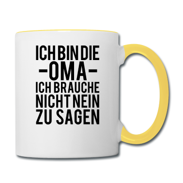 Geburtstagsgeschenk Oma Tasse - Oma