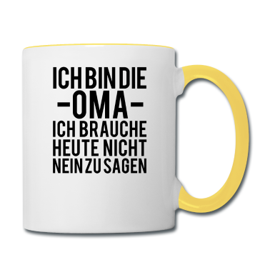 Geburtstagsgeschenk Oma Tasse - Oma