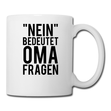 Geburtstagsgeschenk Oma Tasse - Oma