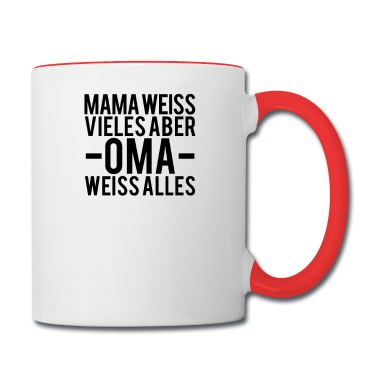 Geburtstagsgeschenk Oma Tasse - Oma