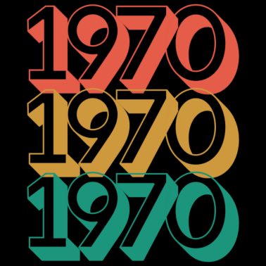 Motiv 1970 Geburtstagsgeschenk