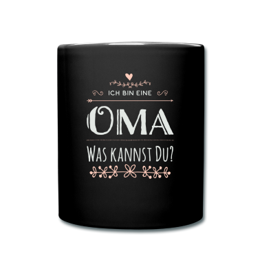Geburtstagsgeschenk Oma Tasse - Superpower Oma Geschenk von Enkelkinder Oma