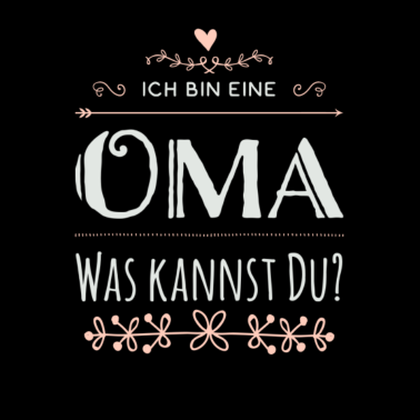 Motiv Superpower Oma Geschenk von Enkelkinder Oma