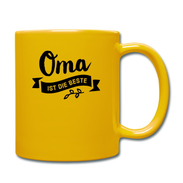 Geburtstagsgeschenk Oma Tasse - Oma ist die beste