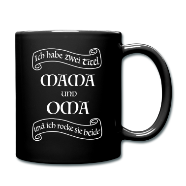 Geburtstagsgeschenk Oma Tasse - Mama und Oma rocken