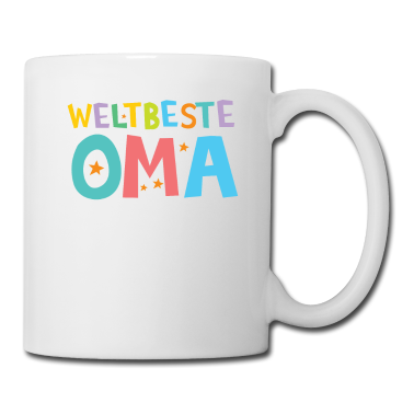 Geburtstagsgeschenk Oma Tasse - Weltbeste Oma