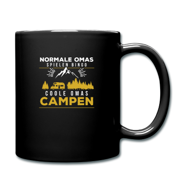 Geburtstagsgeschenk Oma Tasse - Camping Oma
