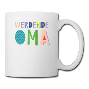 Geburtstagsgeschenk Oma Tasse - Werdende Oma