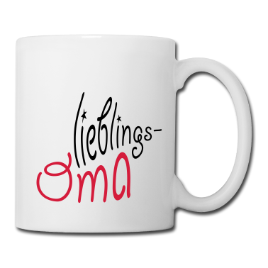 Geburtstagsgeschenk Oma Tasse - Geschenk für Oma - Lieblings-Oma