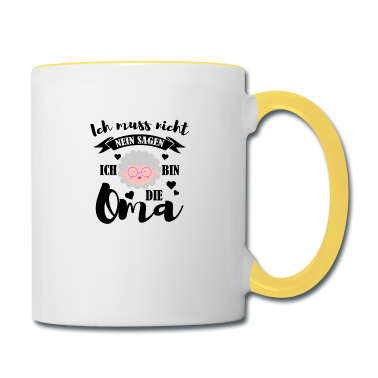 Geburtstagsgeschenk Oma Tasse - Familie Oma Geschenk