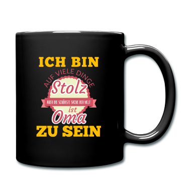 Geburtstagsgeschenk Oma Tasse - Oma shirt • Ich bin stolz • Oma Geschenk