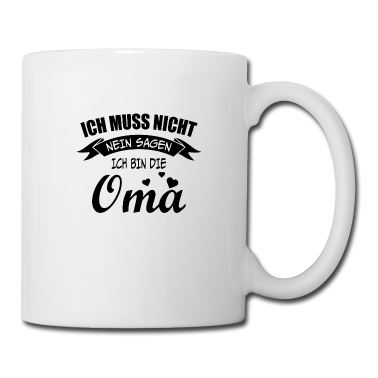 Geburtstagsgeschenk Oma Tasse - Oma Familie Geschenk
