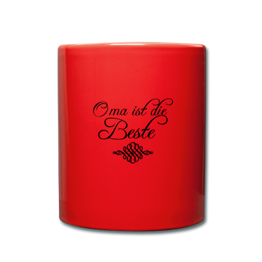 Geburtstagsgeschenk Oma Tasse - Oma ist die Beste