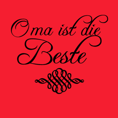 Motiv Oma ist die Beste