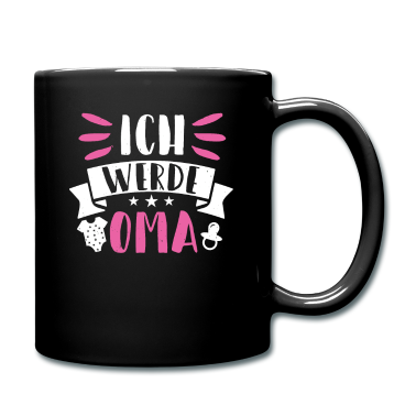 Geburtstagsgeschenk Oma Tasse - Ich werde Oma