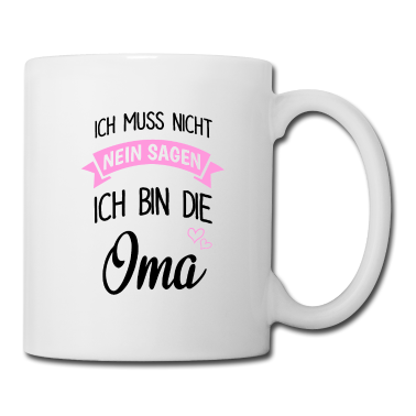 Geburtstagsgeschenk Oma Tasse - Oma Geschenk