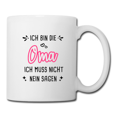 Geburtstagsgeschenk Oma Tasse - Oma Geschenk