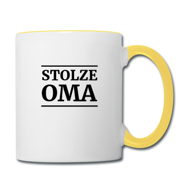 Geburtstagsgeschenk Oma Tasse - Stolze Oma