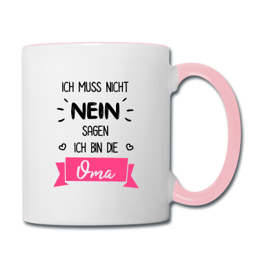 Geburtstagsgeschenk Oma Tasse - Oma Geschenk