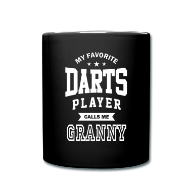 Geburtstagsgeschenk Oma Tasse - Frauen Darts Oma