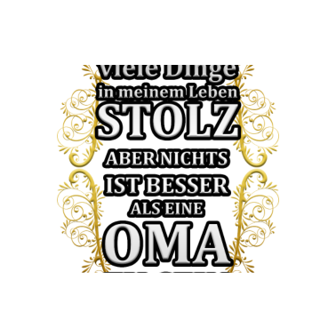 Motiv Stolze Oma