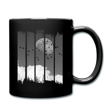 Geburtstagsgeschenk Oma Tasse - Vögel Vogel Mond Wolken Natur Himmel Planet Tiere