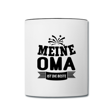 Geburtstagsgeschenk Oma Tasse - Meine Oma ist die Beste