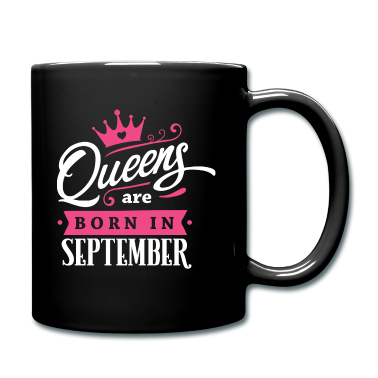 Geburtstagsgeschenk Oma Tasse - Queens born in September Geburtstag Jungfrau