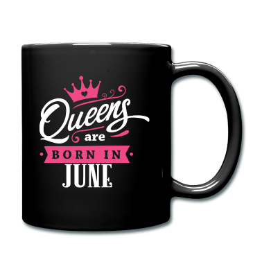 Geburtstagsgeschenk Oma Tasse - Queens born in June Juni Zwillinge Geburtstag