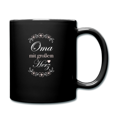 Geburtstagsgeschenk Oma Tasse - Oma mit großem Herz