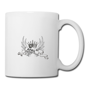 Geburtstagsgeschenk Oma Tasse - die beste oma april geboren