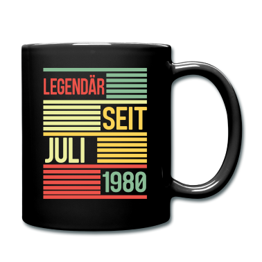 Geburtstagsgeschenk Oma Tasse - Legendäres Geburtstagsgeschenk Juli 1980