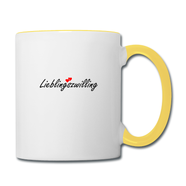 Geburtstagsgeschenk Oma Tasse - Lieblingszwilling Familie Oma Geschenk