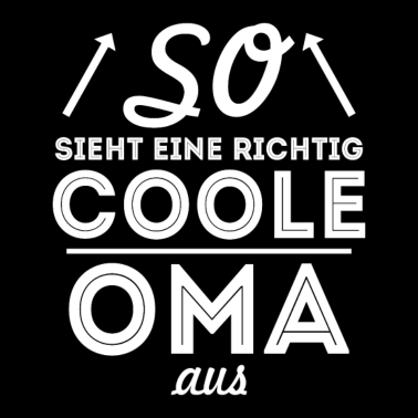 Motiv Coole Oma Geschenk Familie