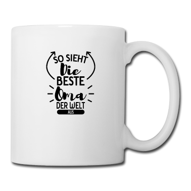 Geburtstagsgeschenk Oma Tasse - Die beste Oma Geschenk Familie