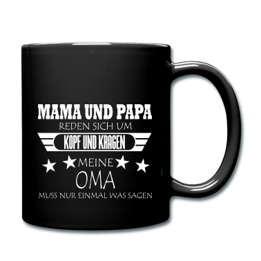 Geburtstagsgeschenk Oma Tasse - KOPF UND KRAGEN OMA