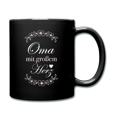 Geburtstagsgeschenk Oma Tasse - Geschenk Oma mit großem Herz