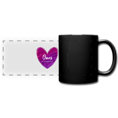 Geburtstagsgeschenk Oma Tasse - Oma mit großem Herz