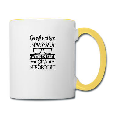 Geburtstagsgeschenk Oma Tasse - Großartige mütter werden zur oma befördert