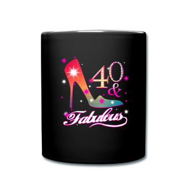 Geburtstagsgeschenk Oma Tasse - Fabulous 40 Geburtstagsgeschenk