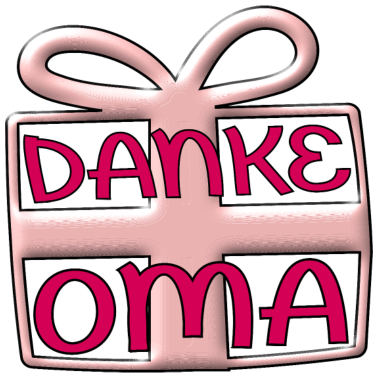 Motiv DANKE OMA GROßMAMA