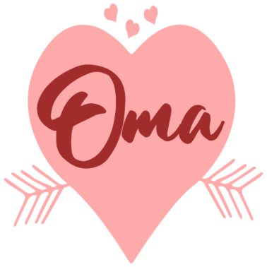 Motiv Oma HERZ DANKESCHÖN