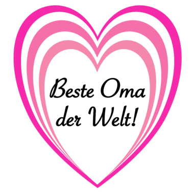 Motiv Geschenk für die beste Oma der Welt!